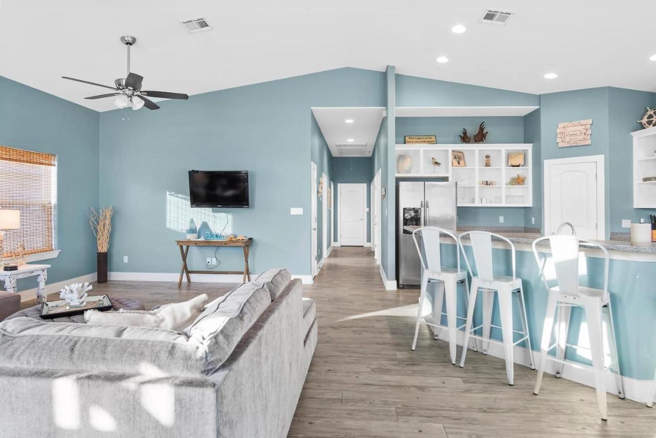 New 5 Bdrm W/Pool, Observation Deck Walk To Beach! Port Aransas Ngoại thất bức ảnh