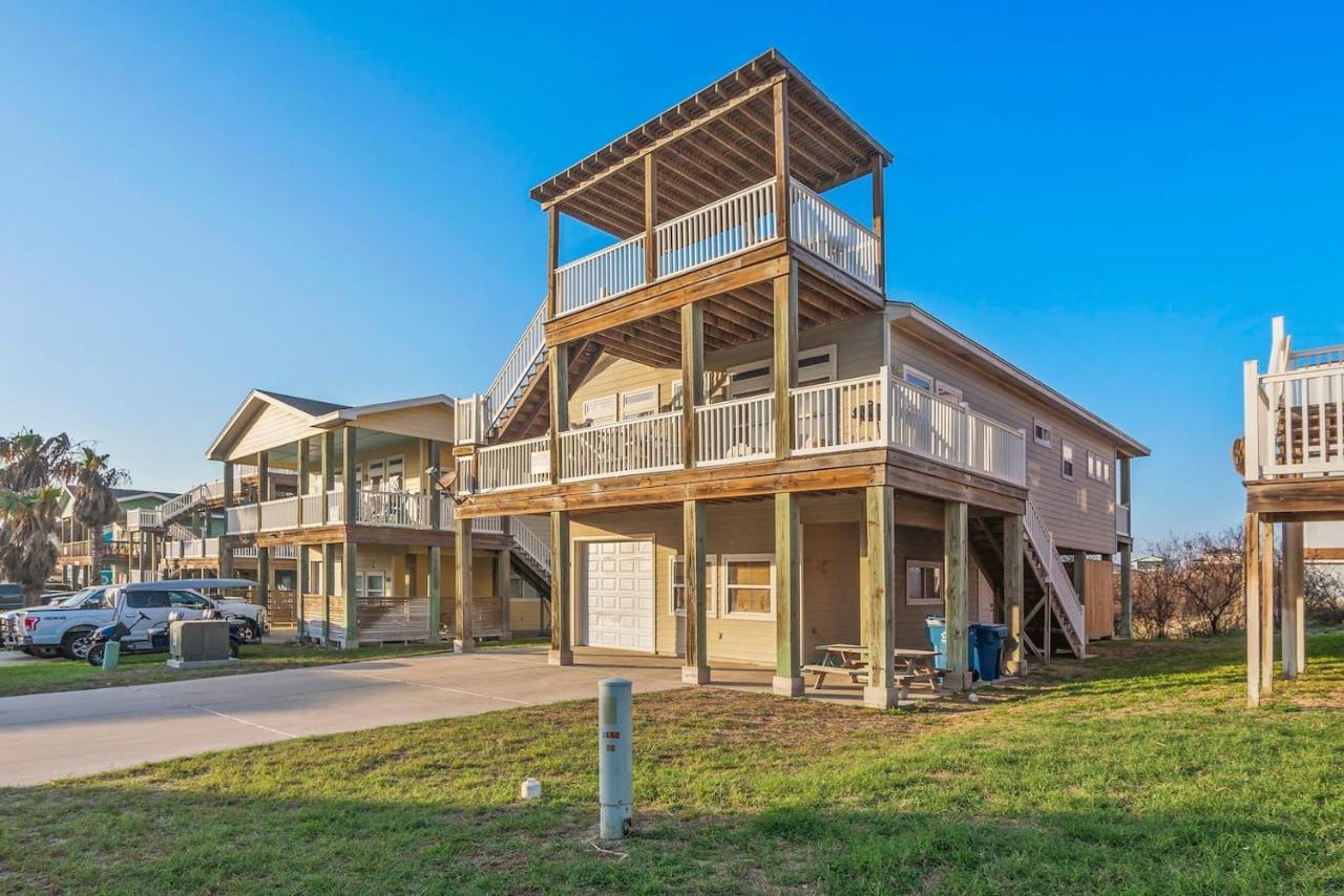 New 5 Bdrm W/Pool, Observation Deck Walk To Beach! Port Aransas Ngoại thất bức ảnh